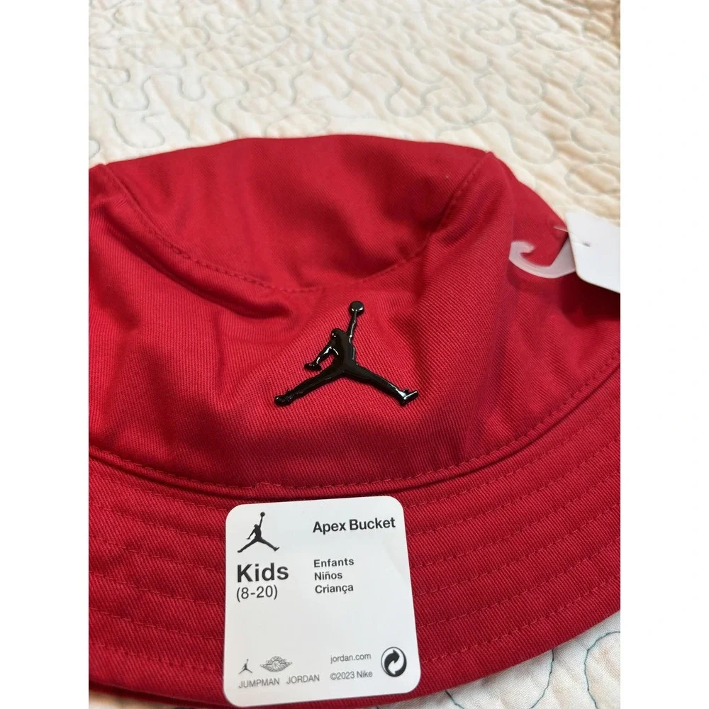 Jordan Kids‎ Bucket Hat Red Apex Size (8-20)